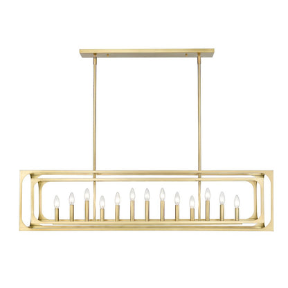 Z-Lite 13 Light Linear Chandelier