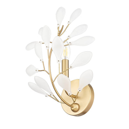Z-Lite 1 Light Wall Sconce, Modern Gold