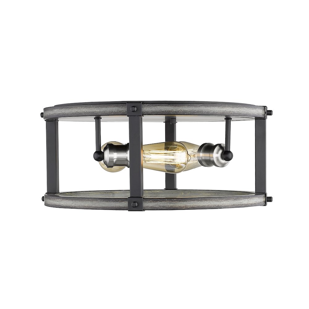 Z-Lite 3 Light Flush Mount
