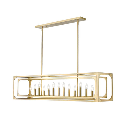Z-Lite 13 Light Linear Chandelier