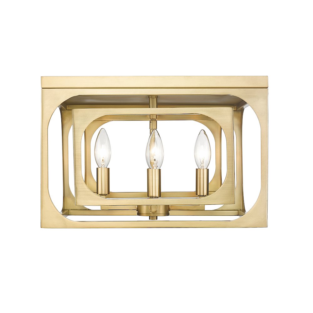 Z-Lite 4 Light Flush Mount
