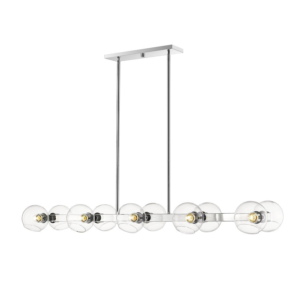Z-Lite 10 Light Linear Chandelier