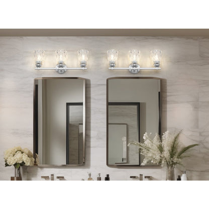 Z-Lite 3 Light Vanity, Brushed Nickel