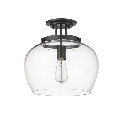 Z-Lite 1 Light Semi Flush Mount