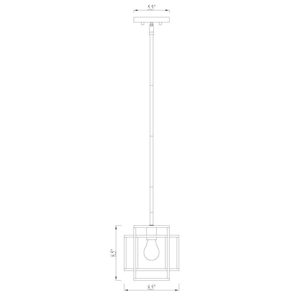 Z-Lite 1 Light Pendant