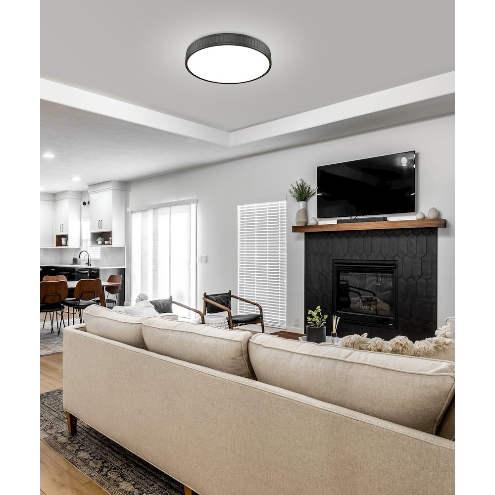 Z-Lite 1 Light Flush Mount