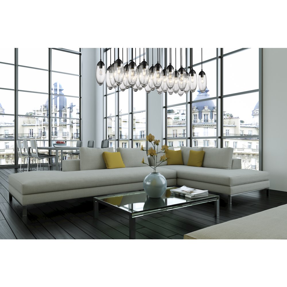 Z-Lite 23 Light Linear Chandelier