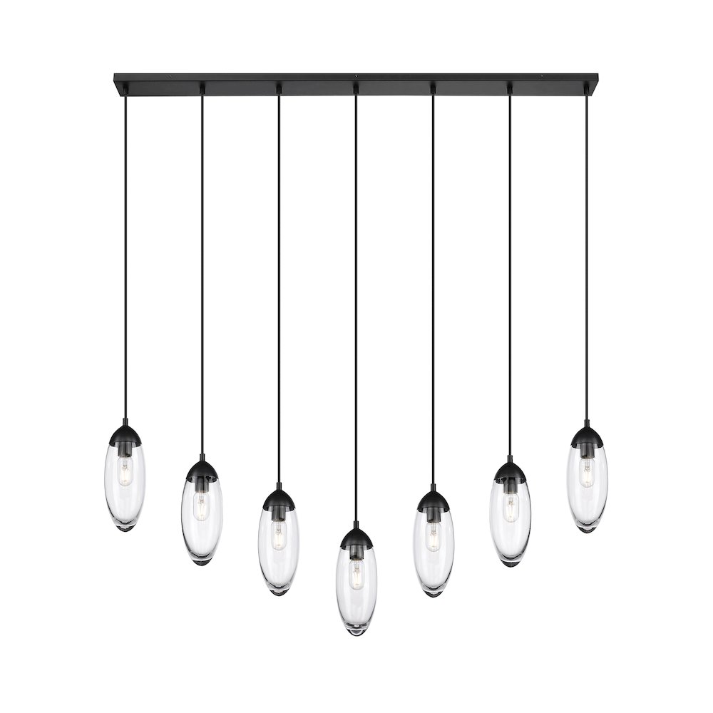 Z-Lite 7 Light Linear Chandelier