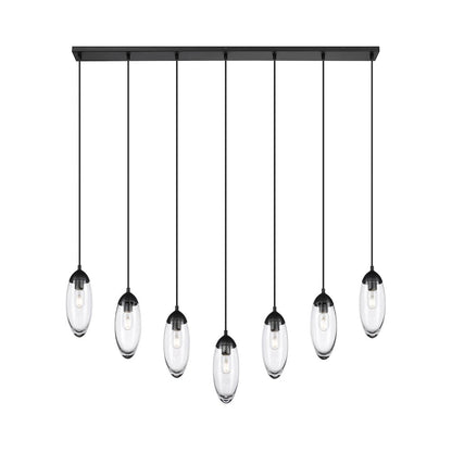 Z-Lite 7 Light Linear Chandelier