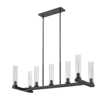 Z-Lite 7 Light Linear Chandelier