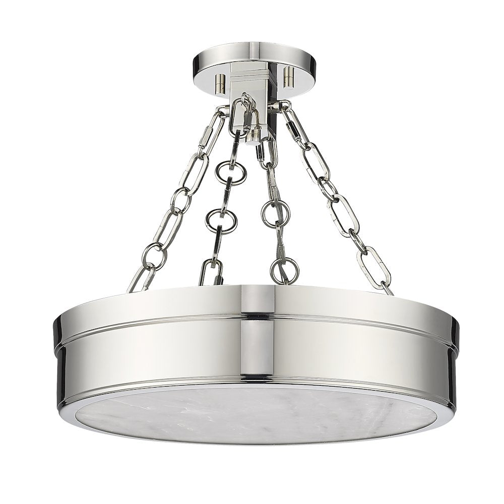 Z-Lite 1 Light Semi Flush Mount