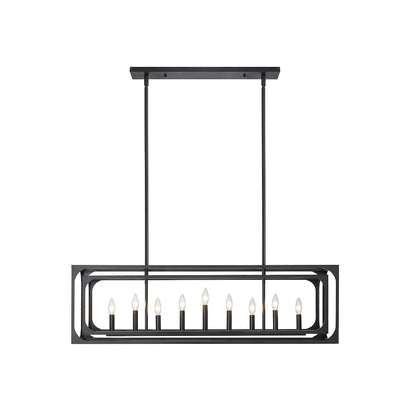Z-Lite 9 Light Linear Chandelier
