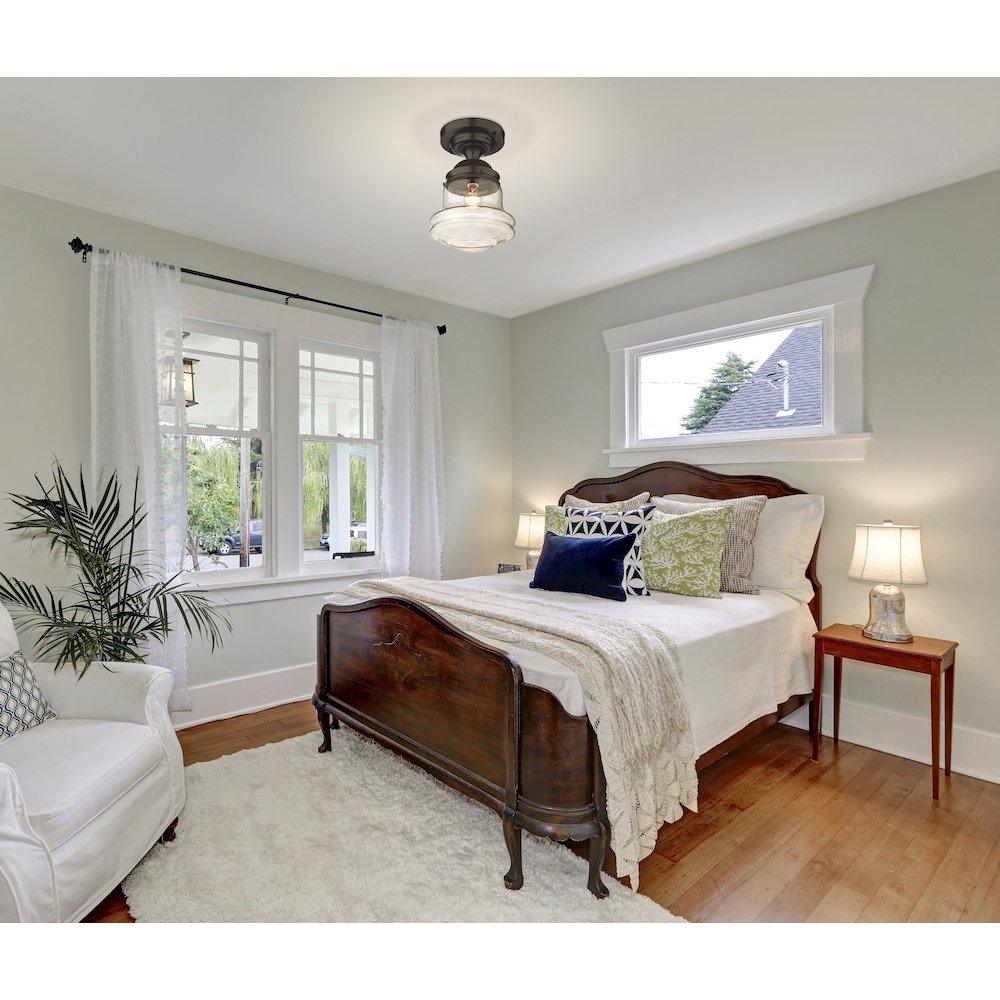 Z-Lite 1 Light Flush Mount