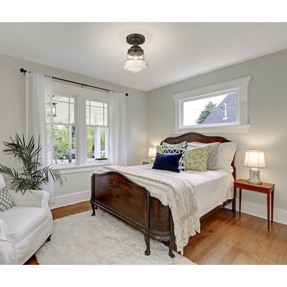 Z-Lite 1 Light Flush Mount