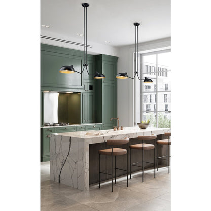 Z-Lite 2 Light Linear Chandelier