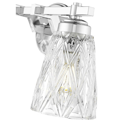Z-Lite 2 Light Vanity, Chrome