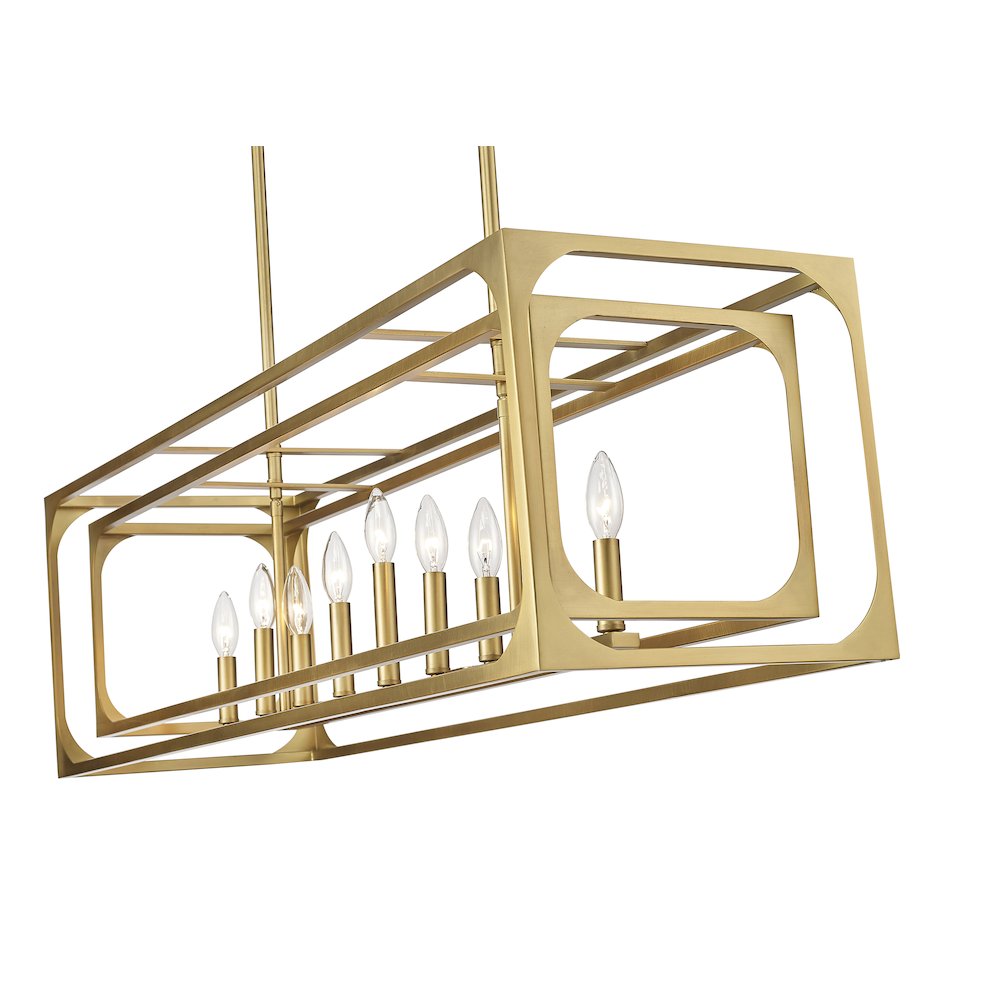 Z-Lite 9 Light Linear Chandelier