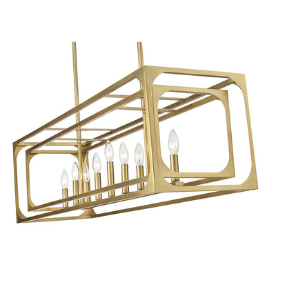 Z-Lite 9 Light Linear Chandelier