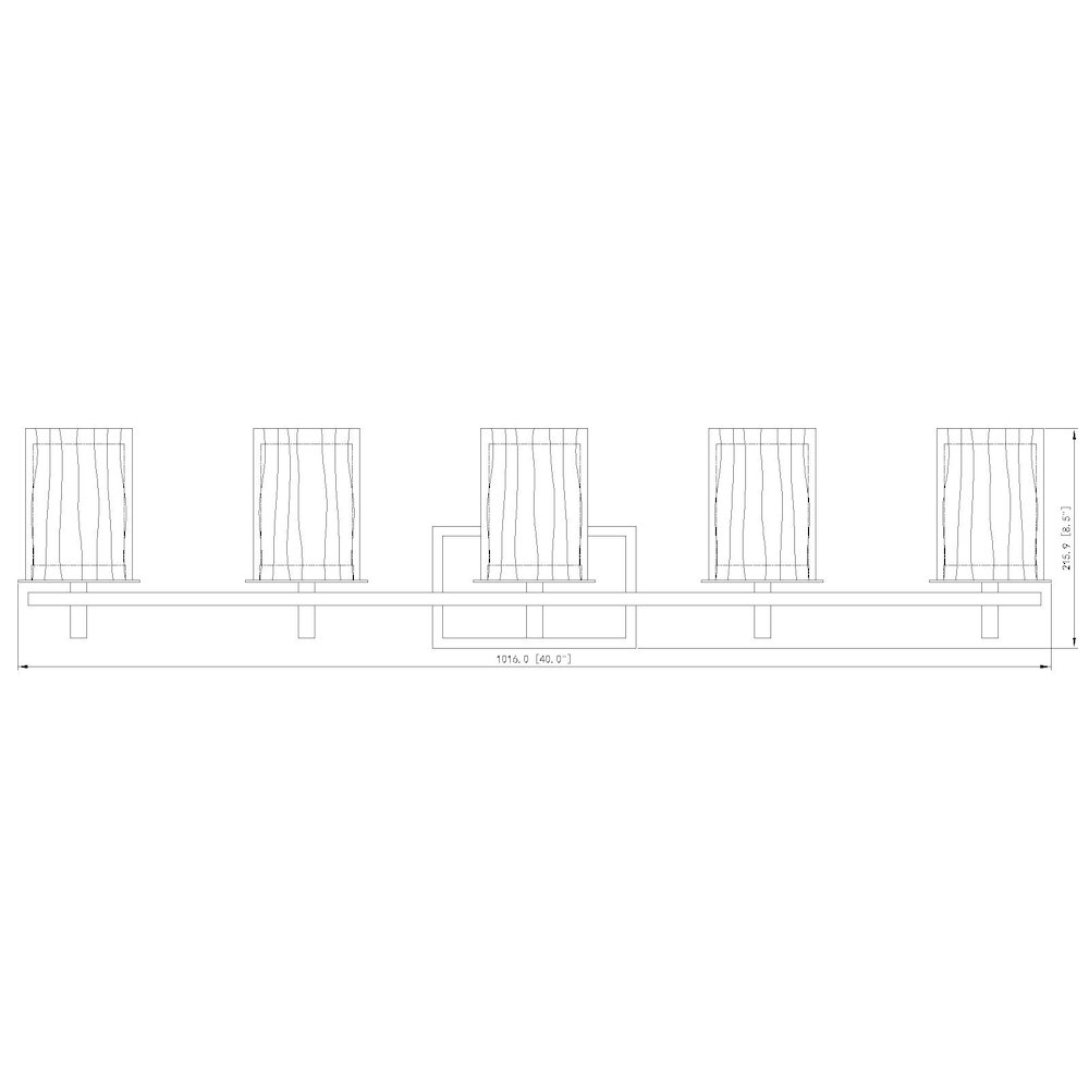 Z-Lite 5 Light Vanity