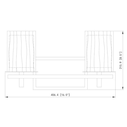 Z-Lite 2 Light Vanity