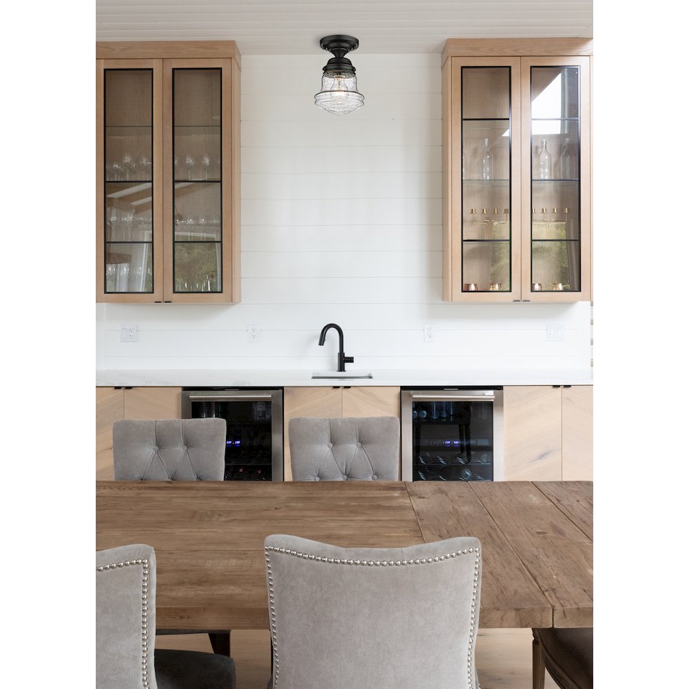 Z-Lite 1 Light Flush Mount