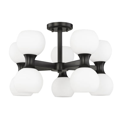 Z-Lite 10 Light Semi Flush Mount