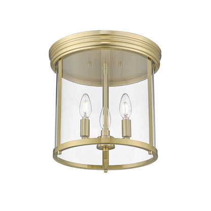 Z-Lite 3 Light Flush Mount