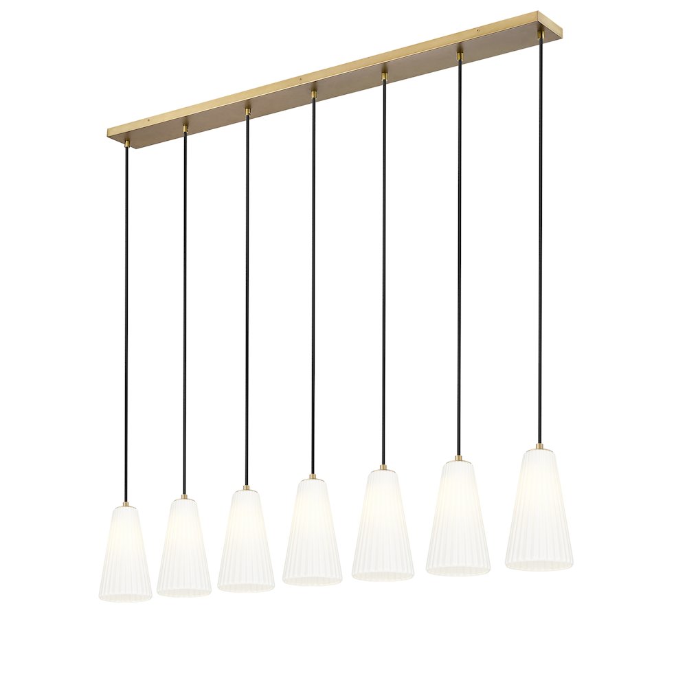 Z-Lite 7 Light Linear Chandelier