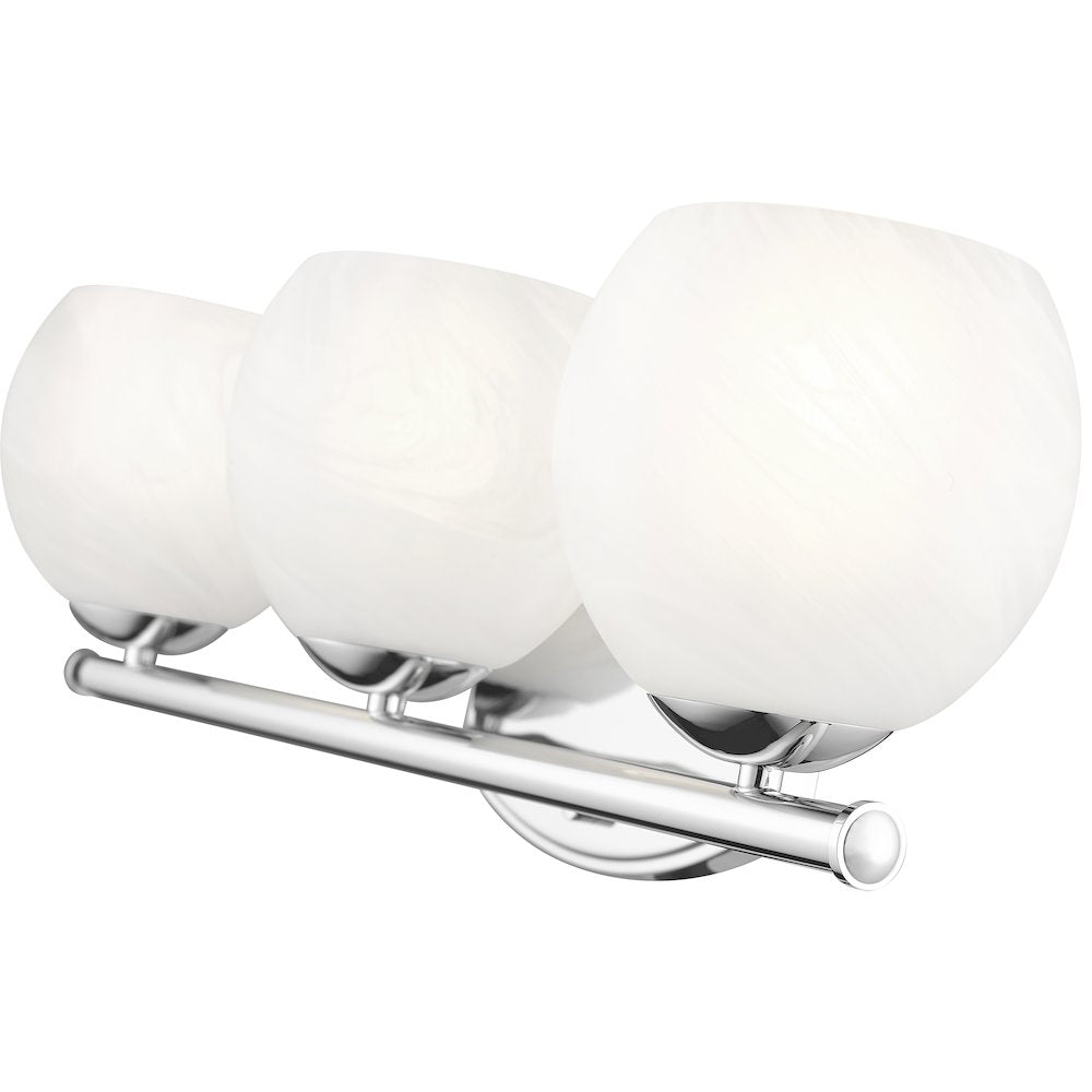 Z-Lite 3 Light Vanity, Chrome