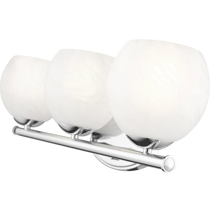 Z-Lite 3 Light Vanity, Chrome