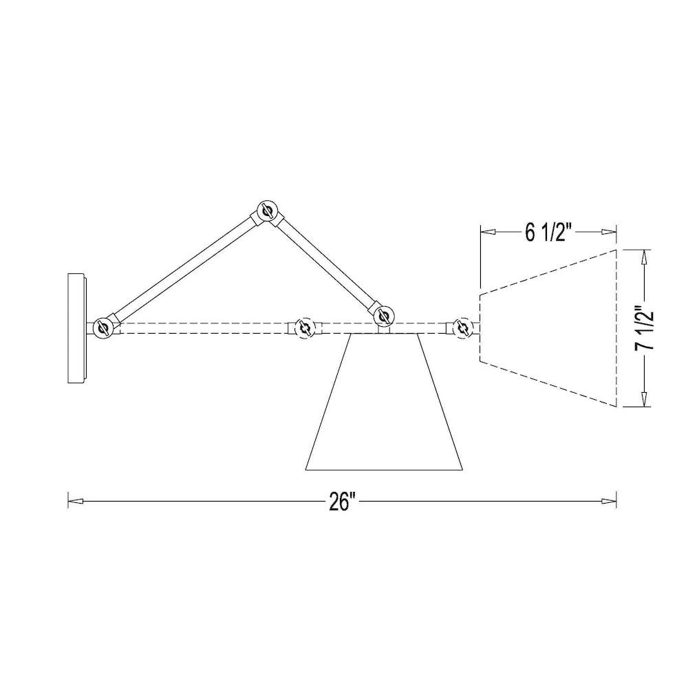 Z-Lite 1 Light Wall Sconce