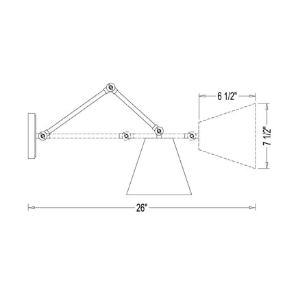 Z-Lite 1 Light Wall Sconce