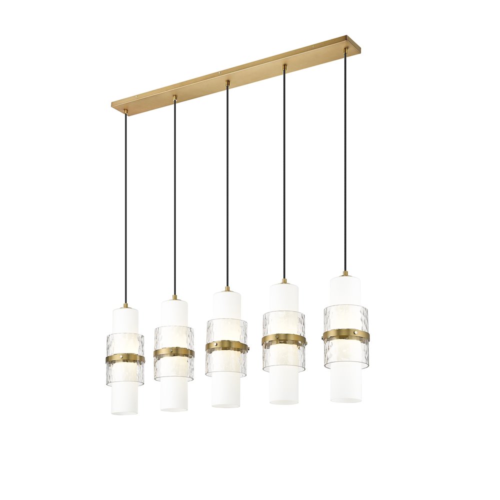 Z-Lite 5 Light Linear Chandelier