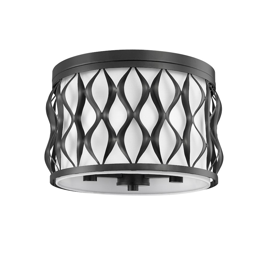 Z-Lite 3 Light Flush mount