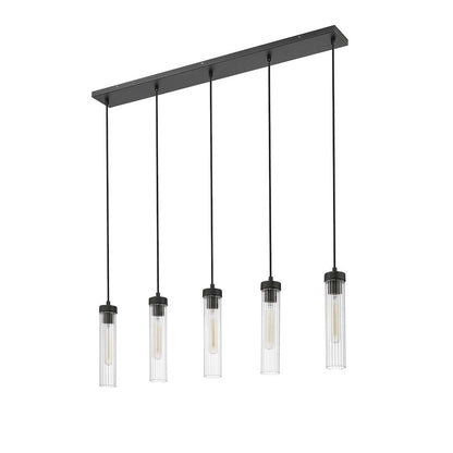 Z-Lite 5 Light Linear Chandelier