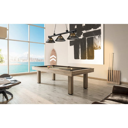 Z-Lite Cordon 3 Light Billiard, Steel Frame, Smoke Shade Color