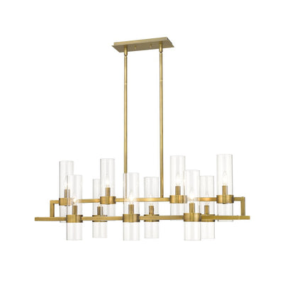 Z-Lite 10 Light Linear Chandelier