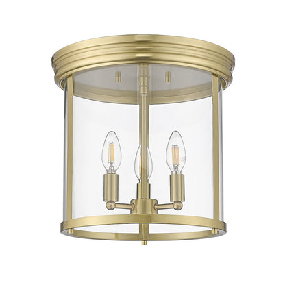 Z-Lite 3 Light Flush Mount