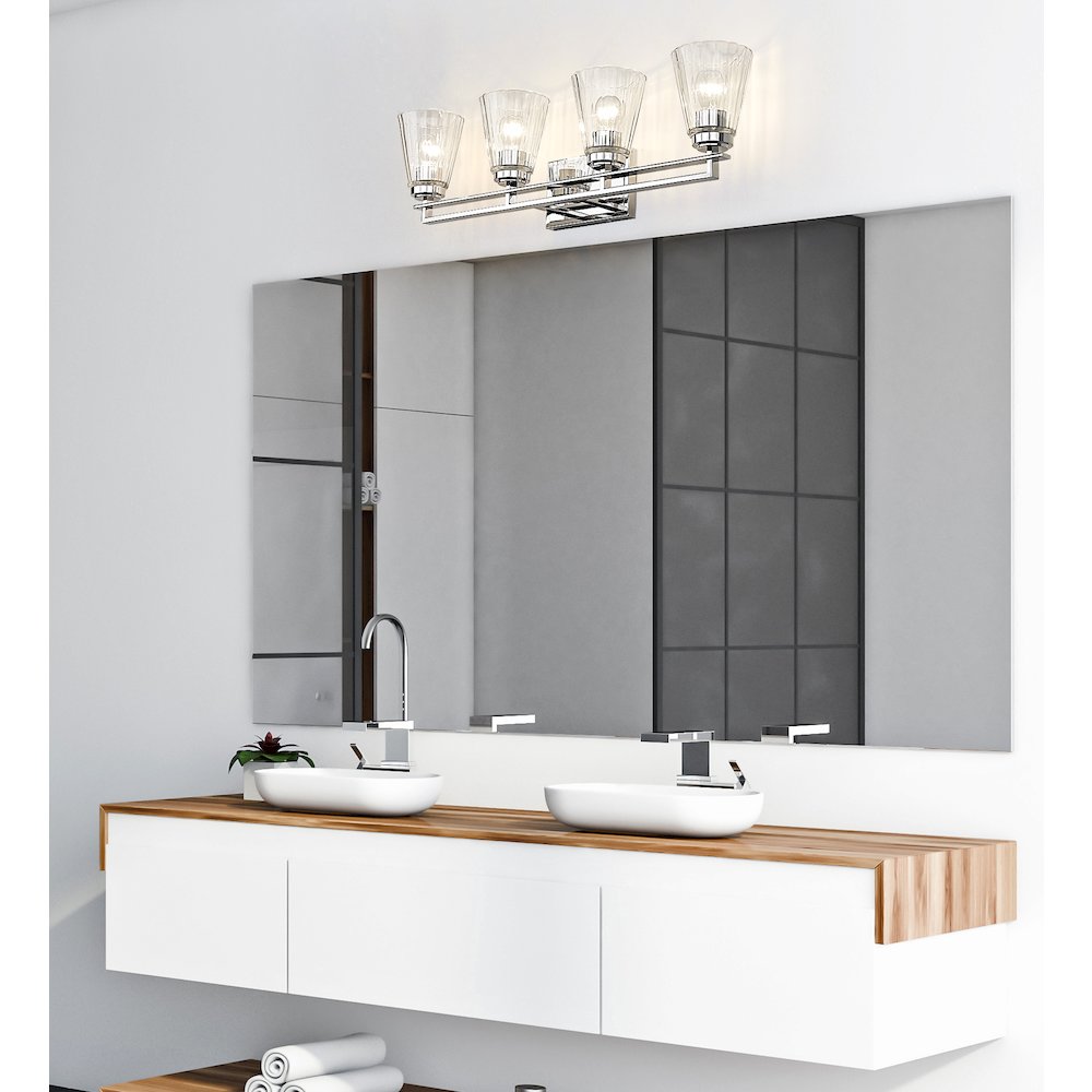 Z-Lite 4 Light Vanity