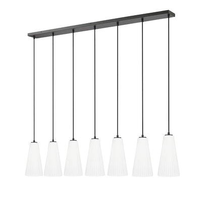 Z-Lite 7 Light Linear Chandelier