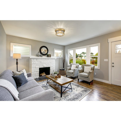 Z-Lite 2 Light Flush Mount