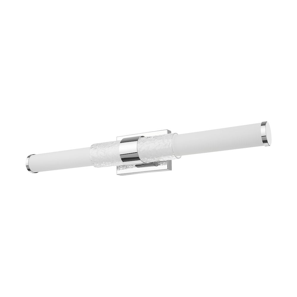 Z-Lite Egon 1 Light Vanity in Chrome color, Steel frame