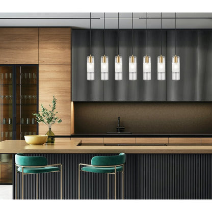 Z-Lite 7 Light Linear Chandelier