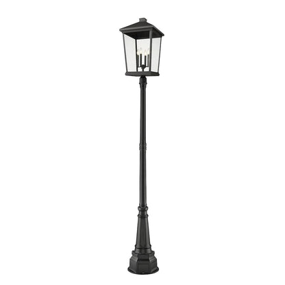 Z-Lite 4 Light Outdoor Post Mounted Fixture
