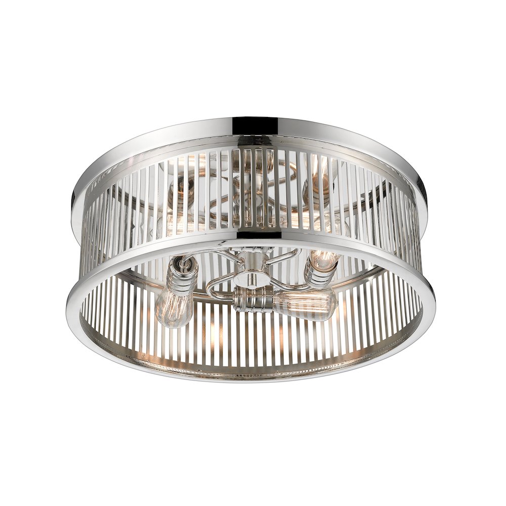 Z-Lite 4 Light Flush Mount