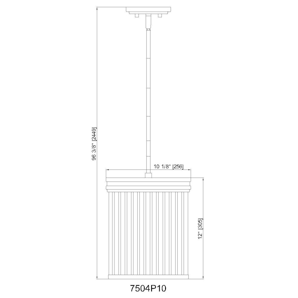 Z-Lite 3 Light Pendant