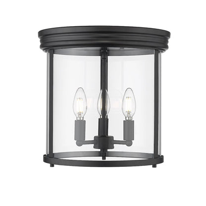 Z-Lite 3 Light Flush Mount