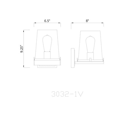 Z-Lite 1 Light Wall Sconce