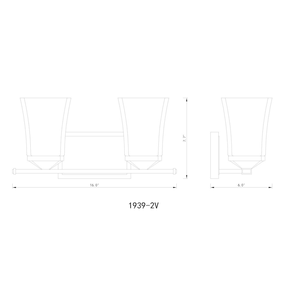 Z-Lite 2 Light Vanity