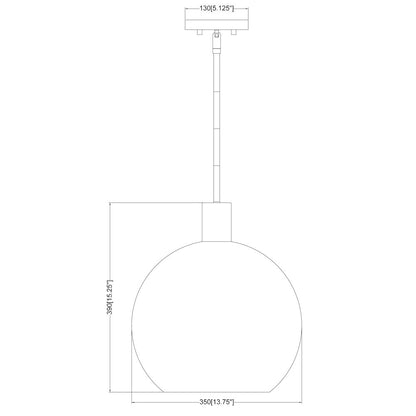 Z-Lite 1 Light Pendant